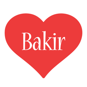 Bakir love logo