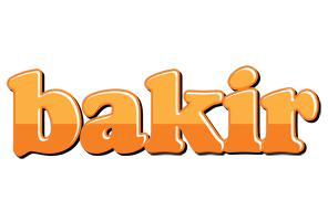 Bakir orange logo