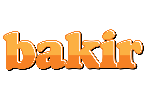 Bakir orange logo