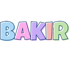 Bakir pastel logo