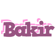 Bakir relaxing logo