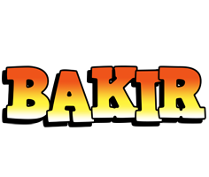 Bakir sunset logo