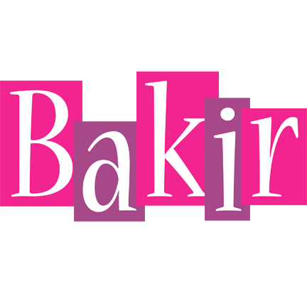 Bakir whine logo