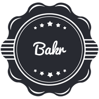 Bakr badge logo