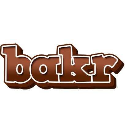 Bakr brownie logo