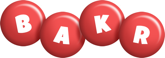 Bakr candy-red logo