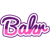 Bakr cheerful logo