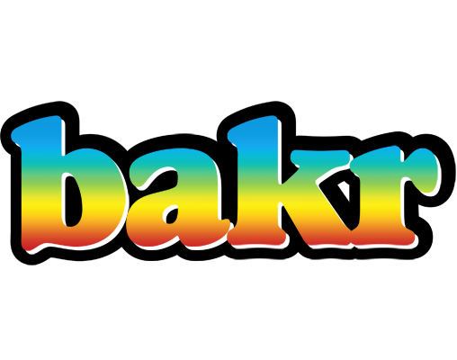 Bakr color logo