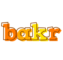 Bakr desert logo