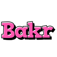 Bakr girlish logo