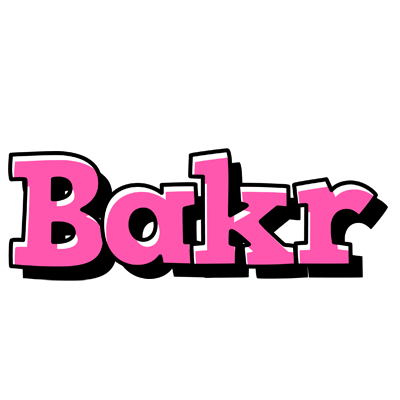Bakr girlish logo