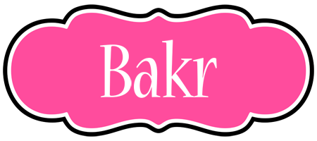 Bakr invitation logo