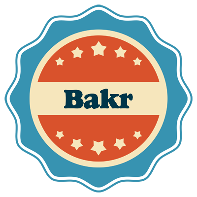 Bakr labels logo