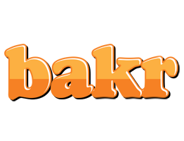 Bakr orange logo