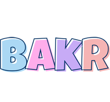 Bakr pastel logo