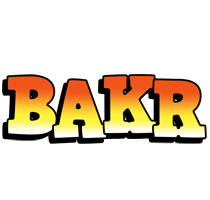 Bakr sunset logo