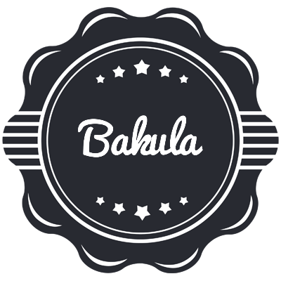 Bakula badge logo