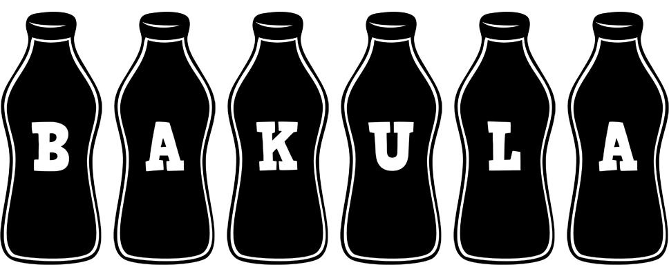 Bakula bottle logo