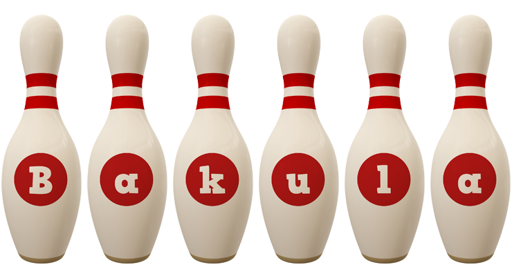 Bakula bowling-pin logo
