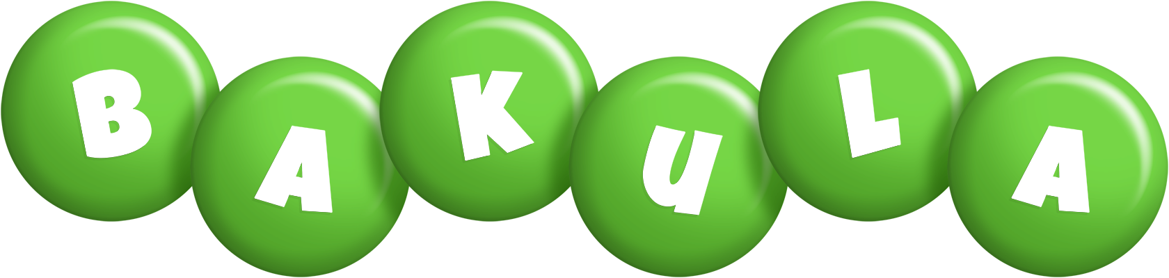 Bakula candy-green logo