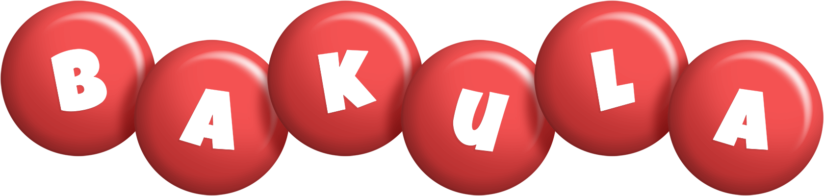Bakula candy-red logo