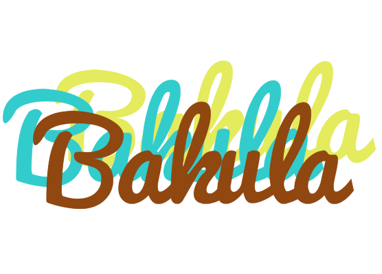Bakula cupcake logo