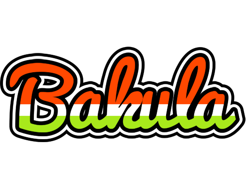 Bakula exotic logo