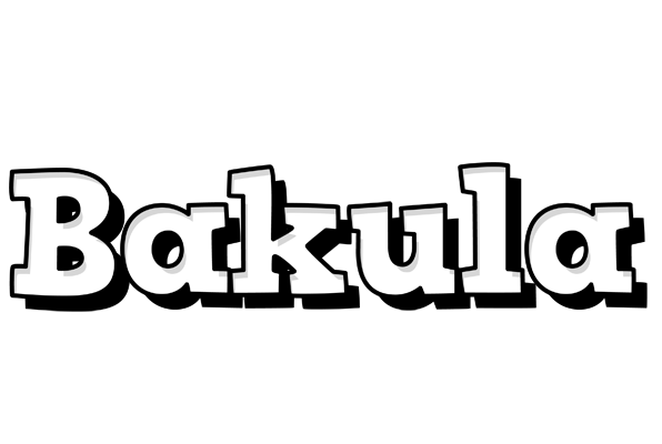 Bakula snowing logo