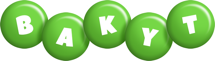 Bakyt candy-green logo