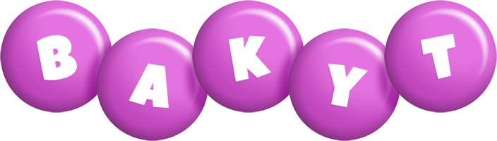 Bakyt candy-purple logo