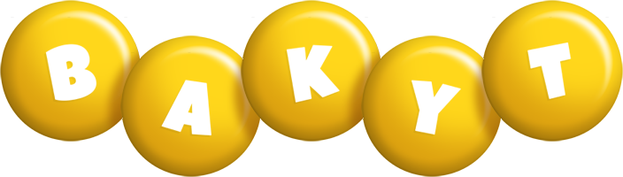 Bakyt candy-yellow logo