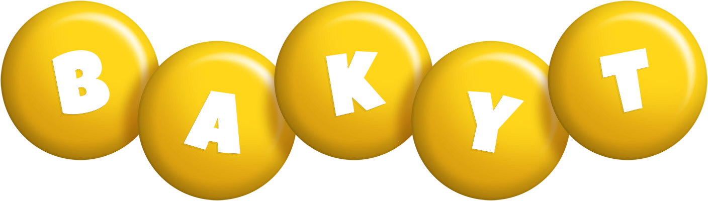 Bakyt candy-yellow logo