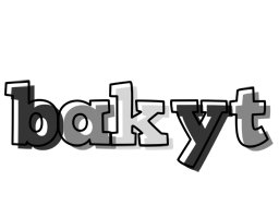 Bakyt night logo