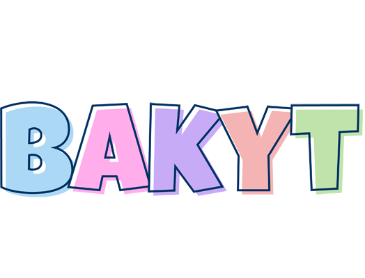 Bakyt pastel logo