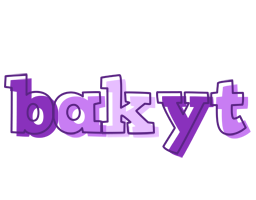 Bakyt sensual logo