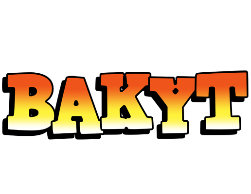 Bakyt sunset logo