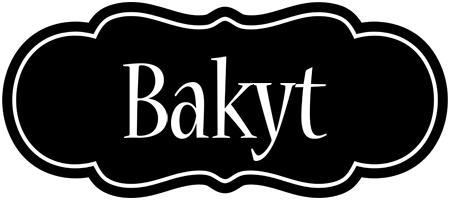 Bakyt welcome logo