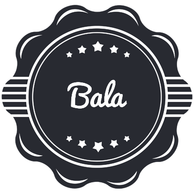 Bala badge logo