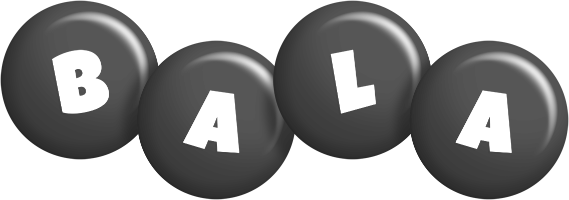 Bala candy-black logo