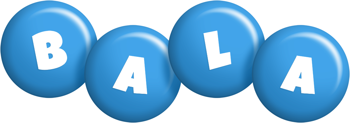 Bala candy-blue logo