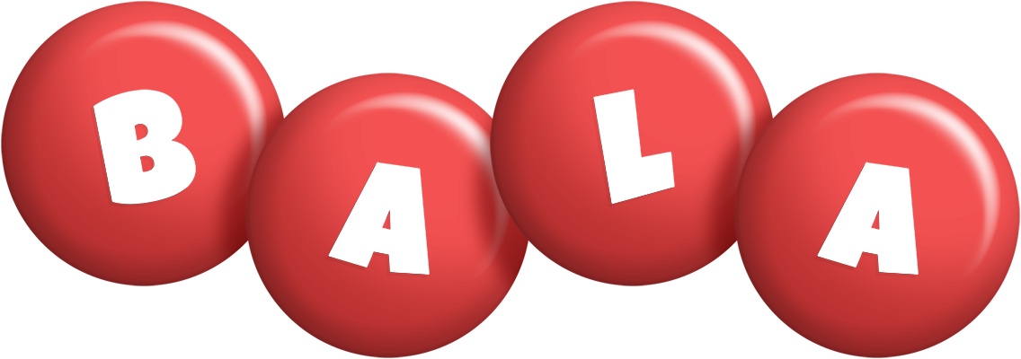 Bala candy-red logo