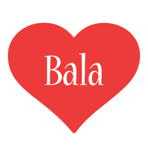 Bala love logo