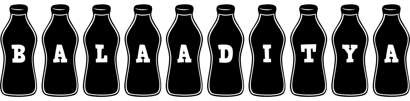 Balaaditya bottle logo