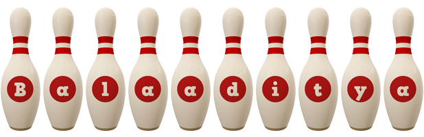 Balaaditya bowling-pin logo