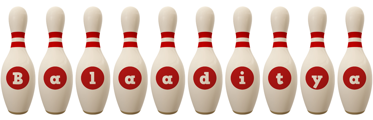 Balaaditya bowling-pin logo