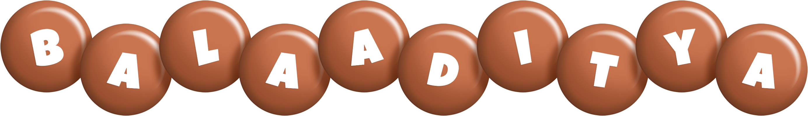 Balaaditya candy-brown logo