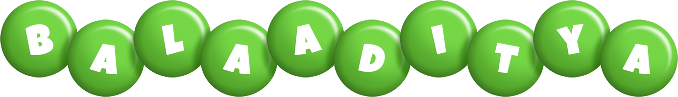 Balaaditya candy-green logo