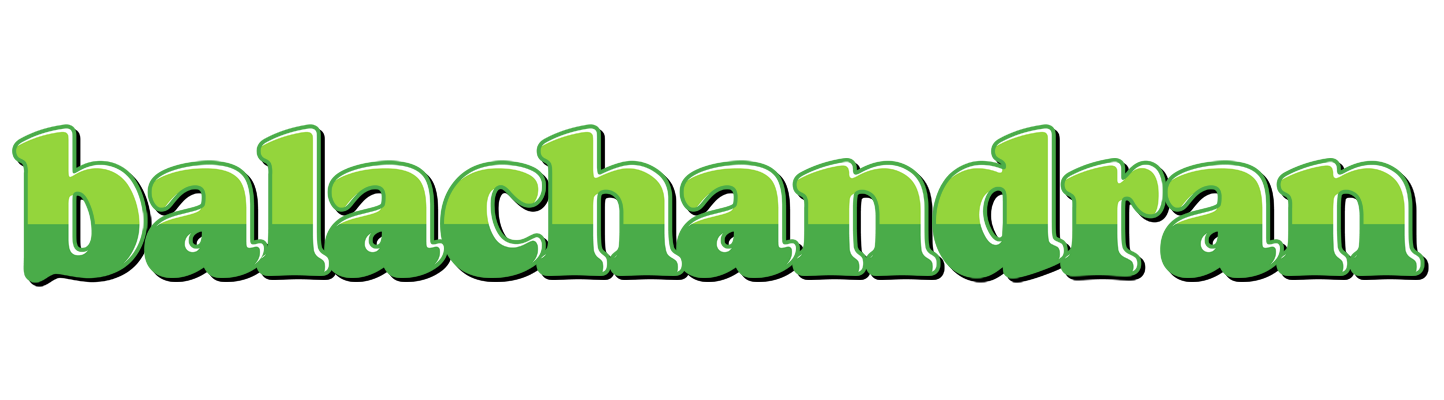 Balachandran apple logo