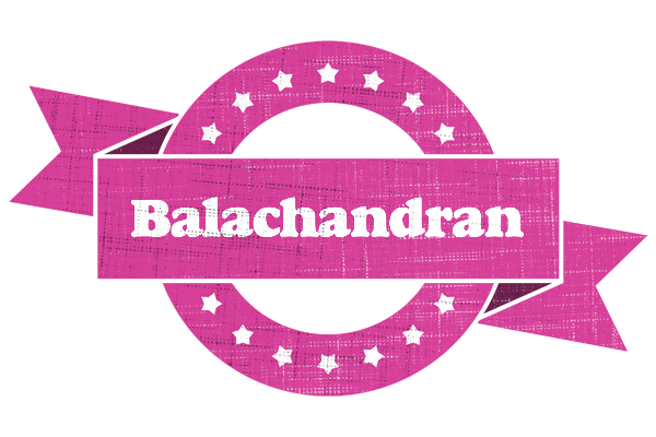 Balachandran beauty logo