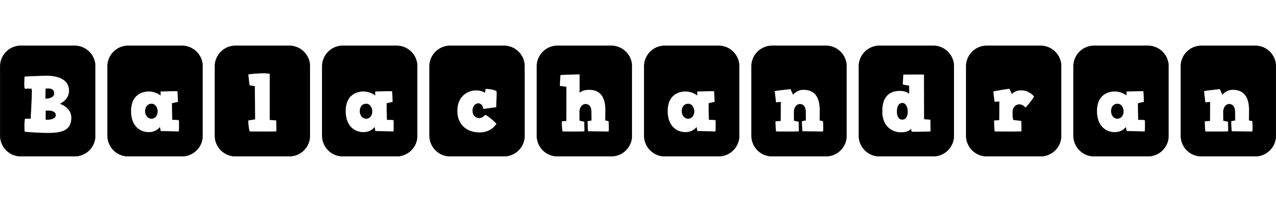 Balachandran box logo